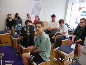 Klasse 8/9 im PopUp-Studio