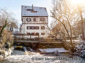 Winterlandschaft vor Kazede