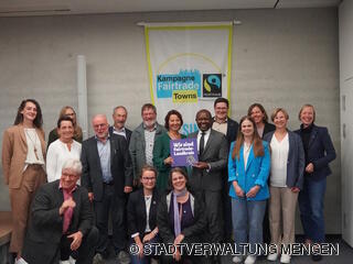 Im Landratsamt kamen die Akteure zum Thema Fairer Handel zusammen. 