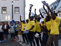 Siegerehrung Mini-Soccer-Turnier