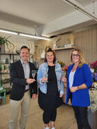 Wieder-Eröffnung nach Umbau bei Blume & Co.