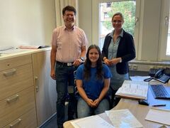 Erfolgreicher Ausbildungsabschluss bei der Stadt Mengen