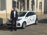 deer e-carsharing am Mengen- Regio Airport 
