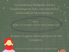 Winterlicher Zauberwald am Missionsberg