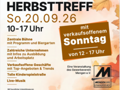 Herbsttreff und Verkaufsoffener Sonntag