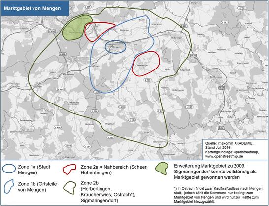 Marktgebiet von Mengen