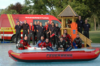 Wasserrettung Feuerwehr Mengen