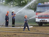 "Ein Tag wie bei den Profis" - Berufsfeuerwehrtag der Jugendfeuerwehr Mengen