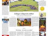 Extrablatt zum Tag 2 des Zeltlagers