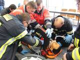 Gemeinsame Rettungsübung von Feuerwehr Mengen und Malteser Hilfsdienst