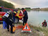 Wasserrettungsübung mit der Feuerwehr Ostrach