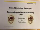 Taucheinsatzführerfortbildung