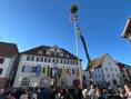 Mengen hat wieder einen Maibaum 
