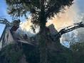 Überlandhilfe Gebäudebrand 