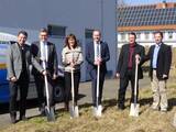 Versorgungssicherheit nachhaltig gewährleistet - Spatenstich für ein neues Schaltwerk in Mengen